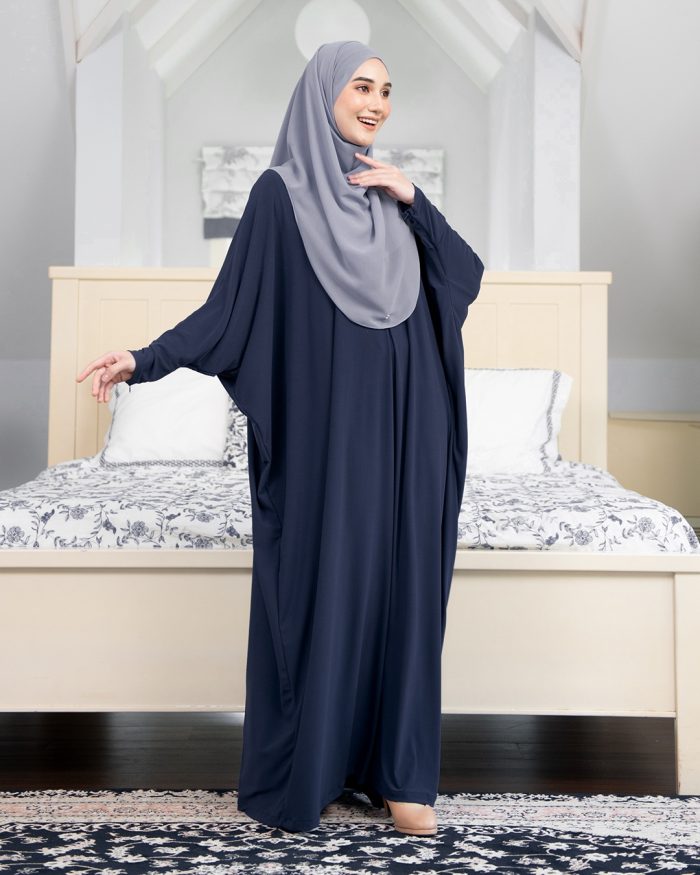 Kaftan Lana – Navy Blue - Image 2