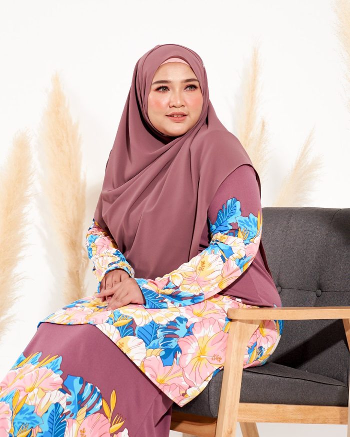 Kurung Lara - Viola Mauve - Image 3