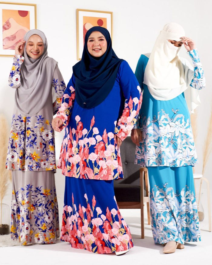 Kurung Lara - Aegean Blue - Image 5