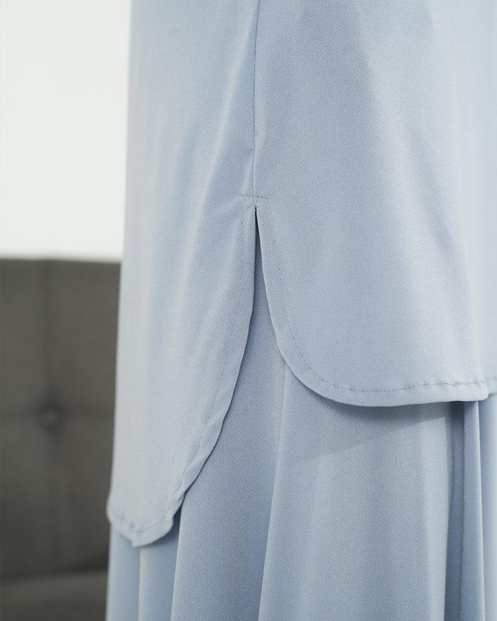 Baju Kurung Losry - Sky Blue - Image 6