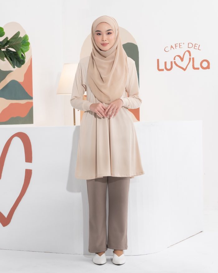 Blouse Ironless Lusia - Buttermilk