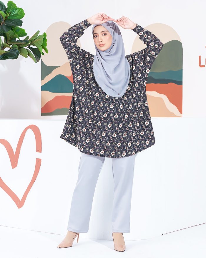 Blouse Likita – Gerbera Black - Image 3