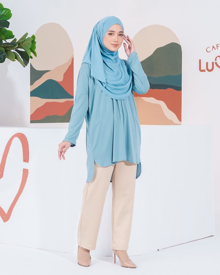 Blouse Leeka - Sky Blue