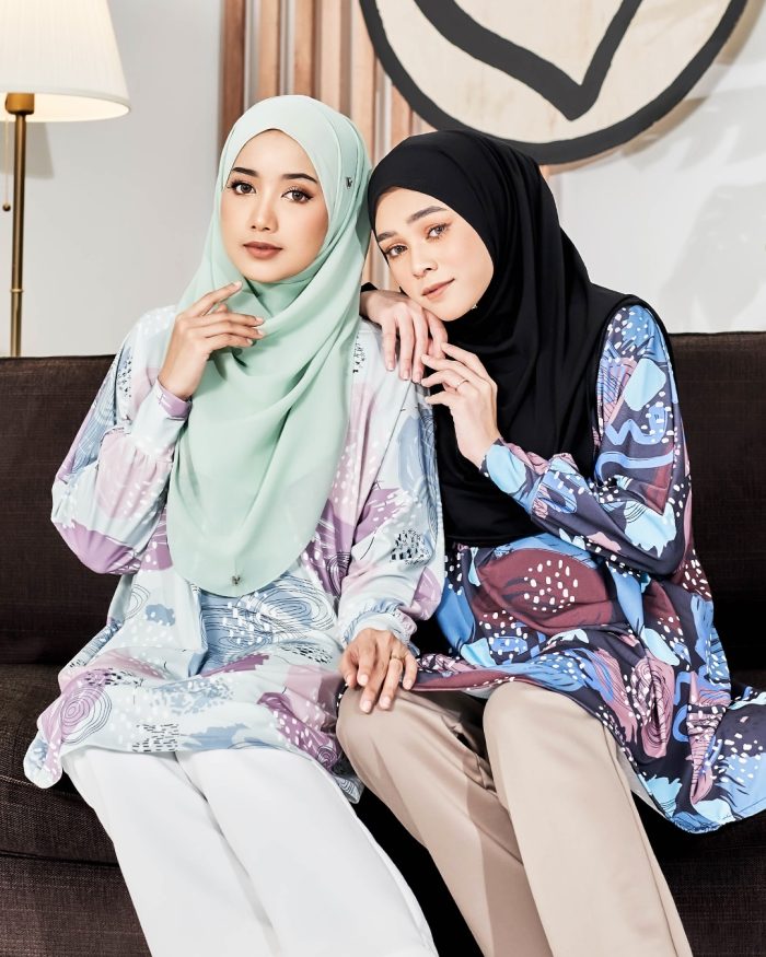 Blouse Lisa Premium Printed - Spiral Blacky - Image 8