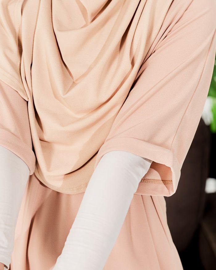 Blouse Homey Plain Lydia - Wheat Nude - Image 8