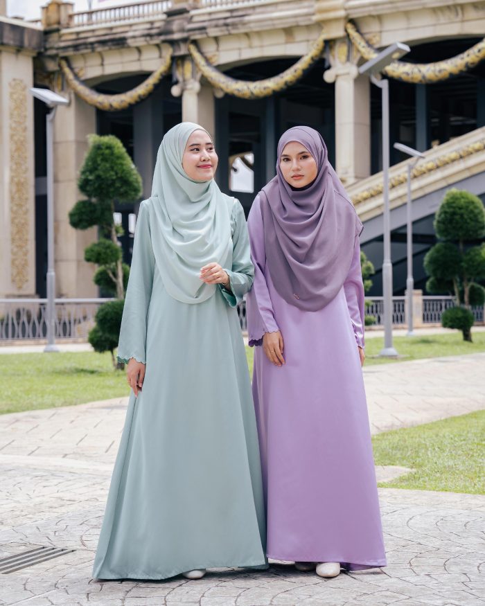 Abaya Sulam Reesia - Coin Grey - Image 6