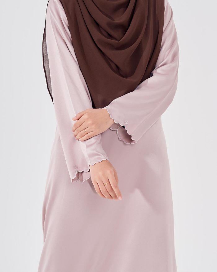 Abaya Sulam Reesia - French Taupe - Image 5