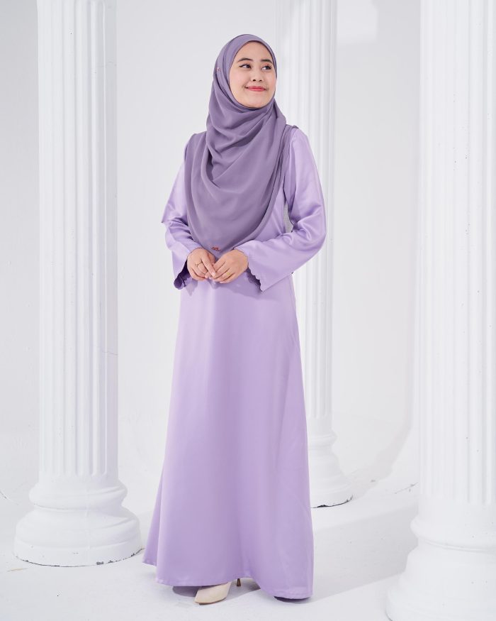 Abaya Sulam Reesia - Glossy Grape