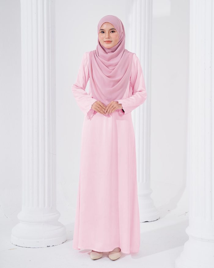 Abaya Sulam Reesia - Pink Lemonade - Image 3