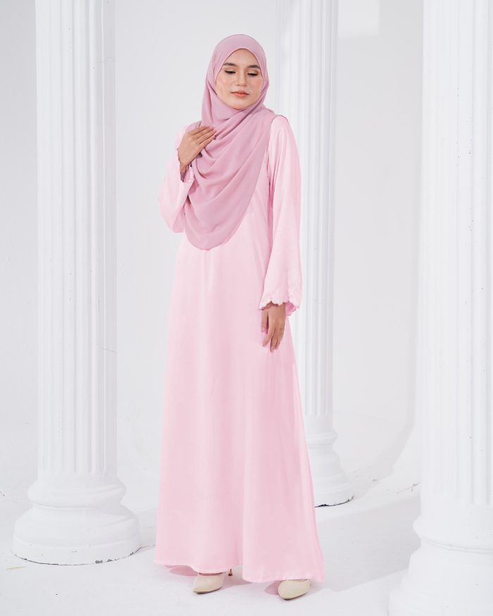 Abaya Sulam Reesia - Pink Lemonade - Image 2