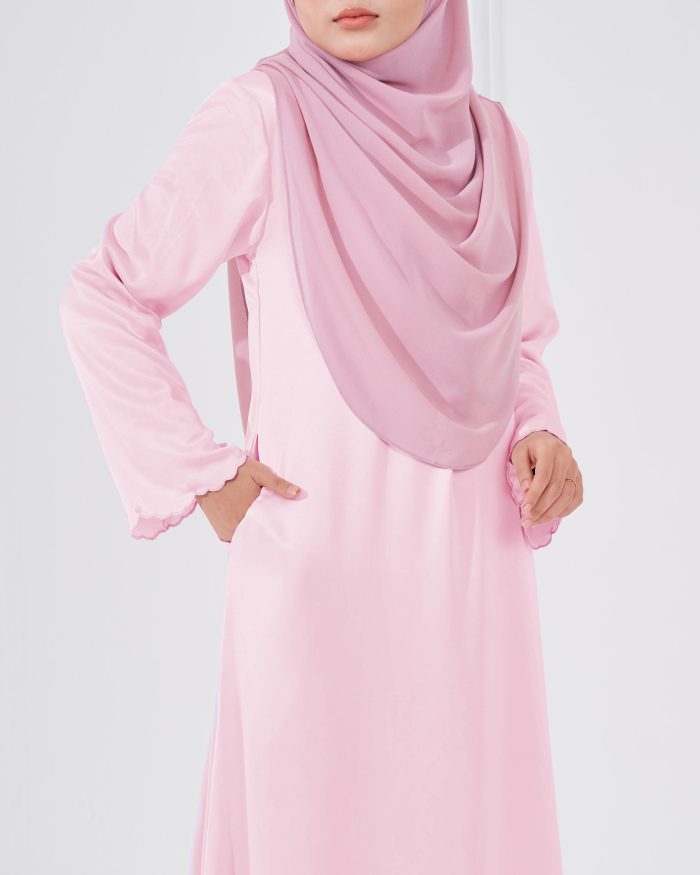 Abaya Sulam Reesia - Pink Lemonade - Image 4