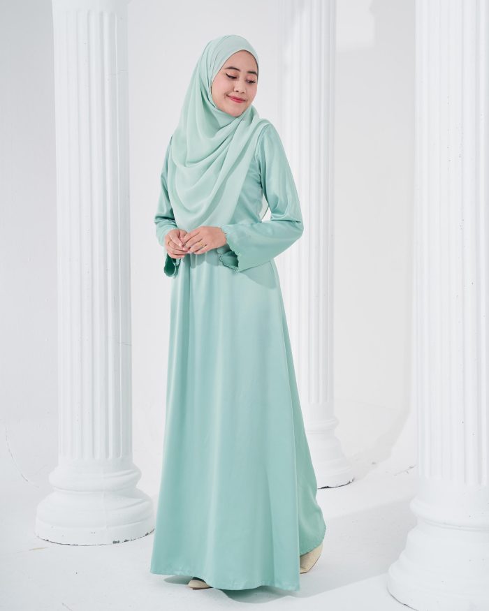 Abaya Sulam Reesia - Ultramarine Green - Image 2