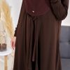 Long Cardigan Lina 2.0 - Dark Chocolate - Image 5