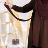 Long Cardigan Lina 2.0 - Dark Chocolate - Image 4
