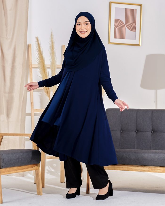 Long Cardigan Lina 2.0 - Midnight Blue