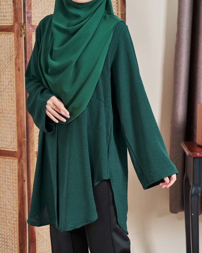 Blouse Jessie - Emerald Green - Image 3