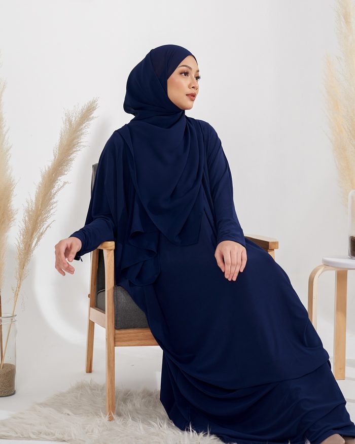 Kaftan Lana 2.0 – Midnight Blue - Image 3