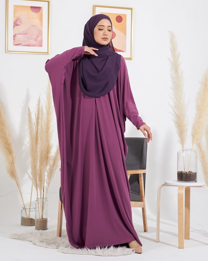 Kaftan Lana 2.0 – Plum Purple