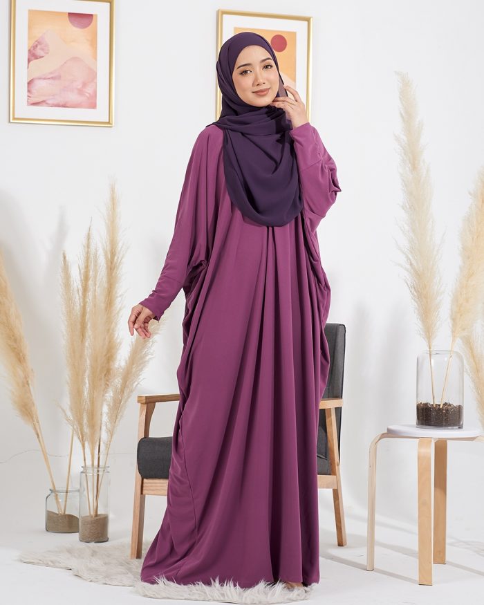 Kaftan Lana 2.0 – Plum Purple - Image 2