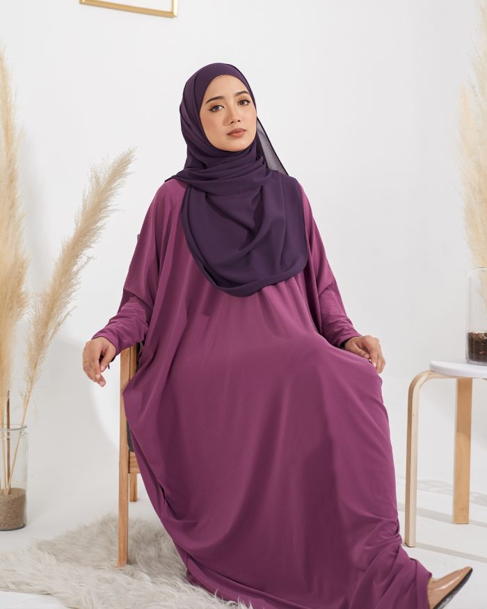 Kaftan Lana 2.0 – Plum Purple - Image 3