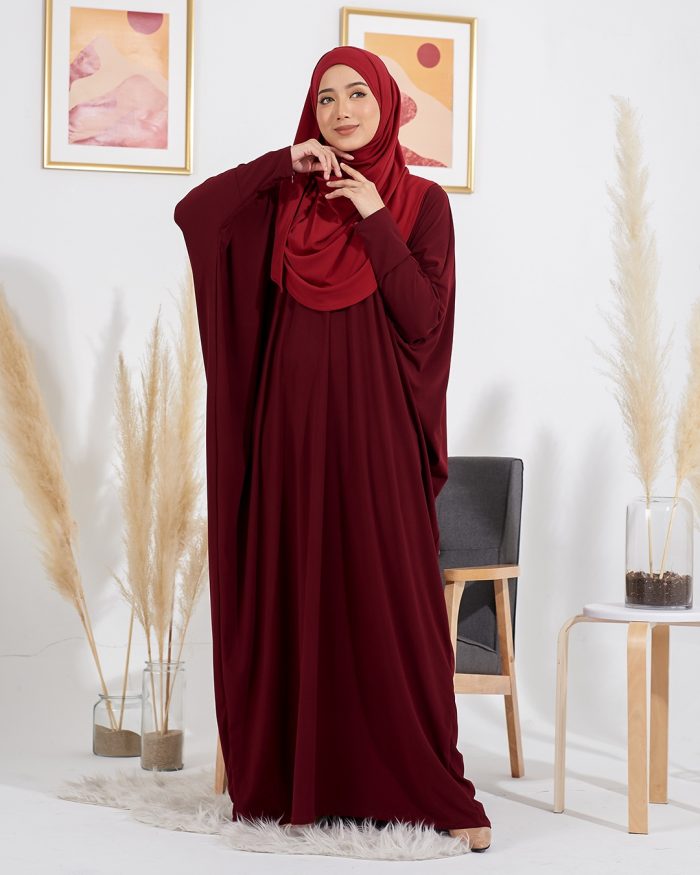 Kaftan Lana 2.0 – Red Velvet