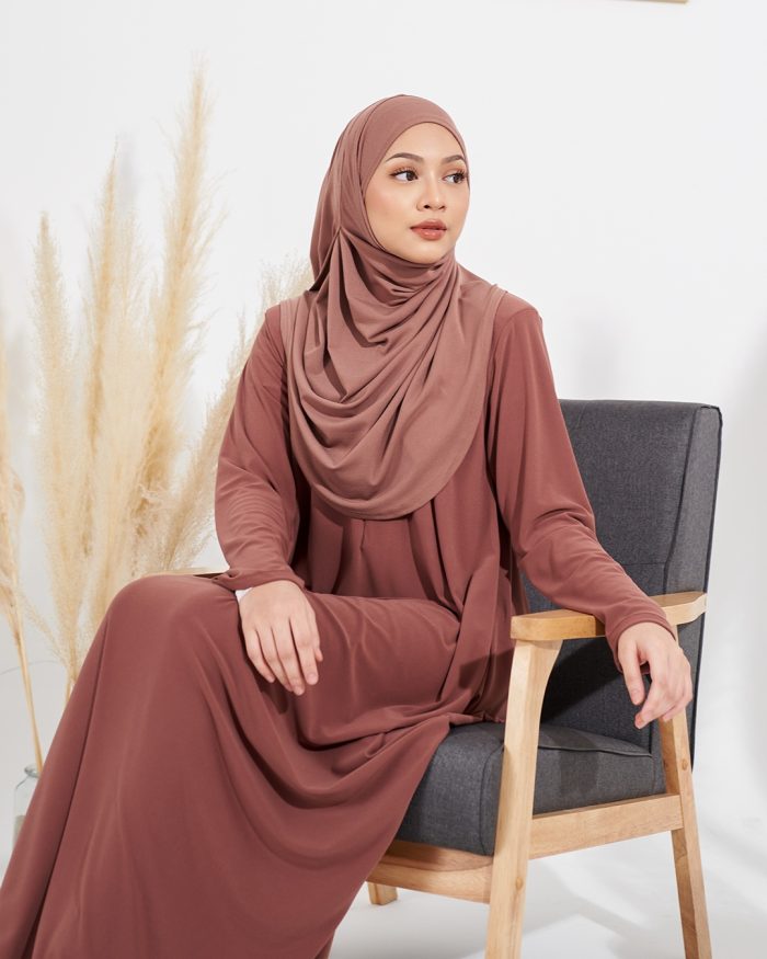 Kaftan Lena - Russet Brown - Image 3