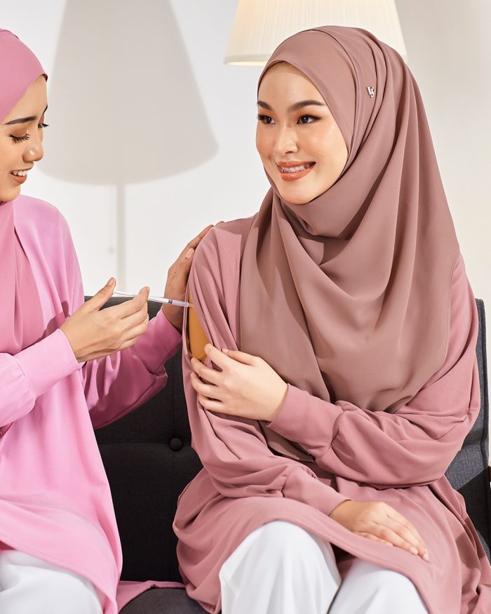 Blouse Leesha - Mauve Taupe - Image 4