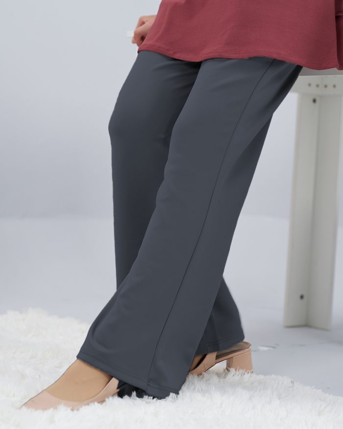 Pants Bootcut Lisha - Dark Grey - Image 3