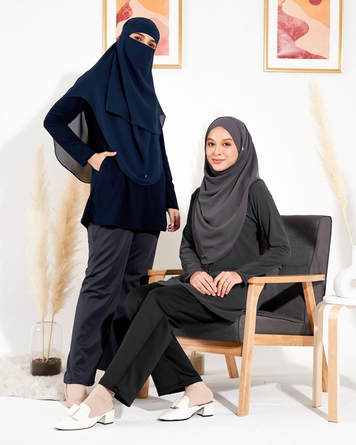 Blouse Luv Lia - Deep Blue - Image 6