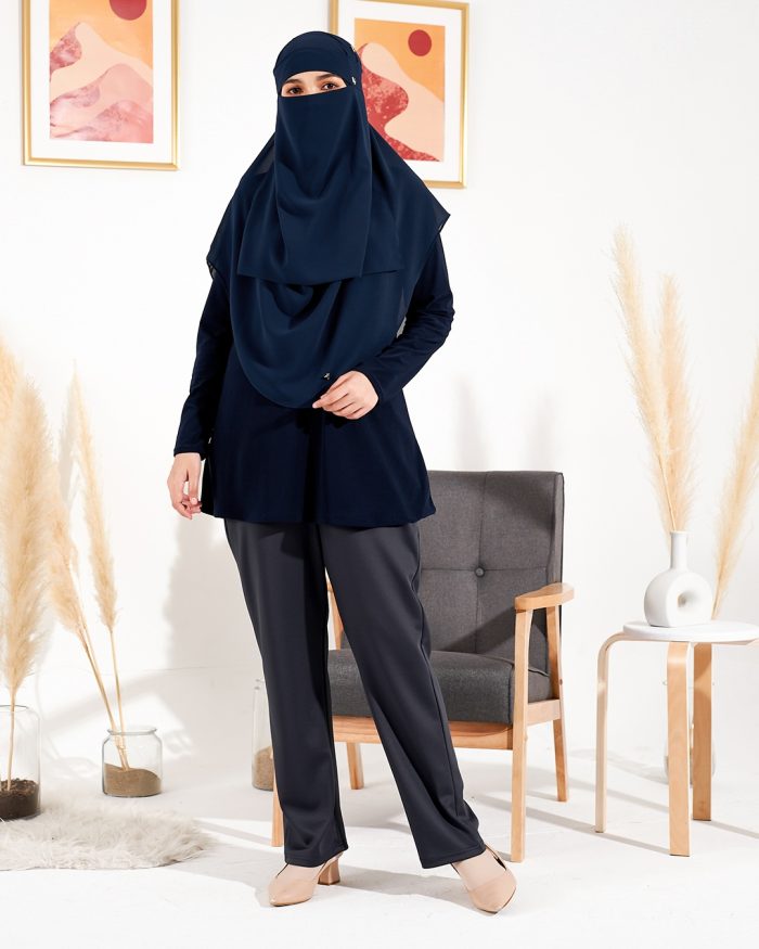 Blouse Luv Lia - Deep Blue - Image 2