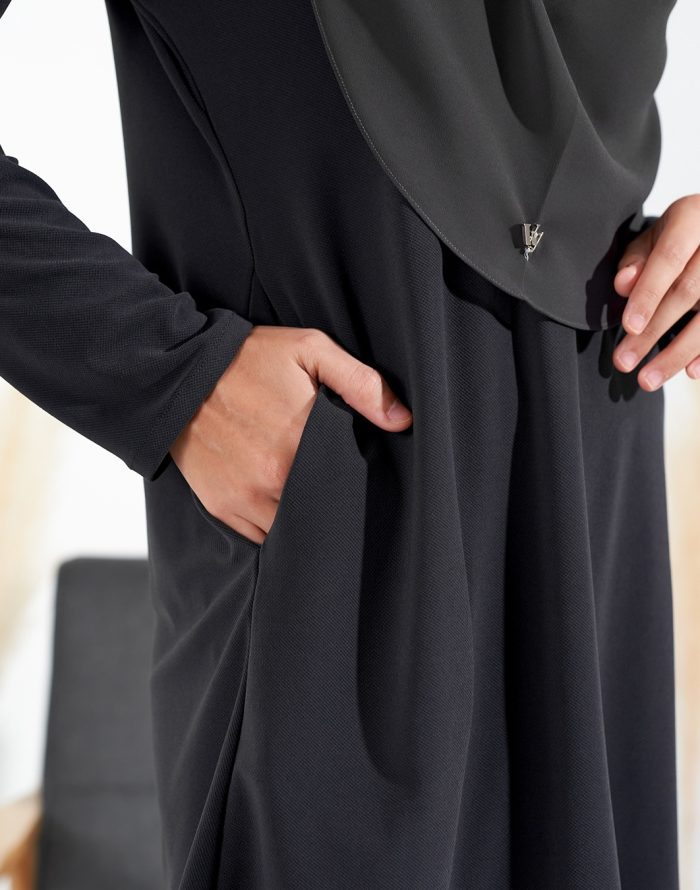 Blouse Luv Lia - Pebble Grey - Image 5