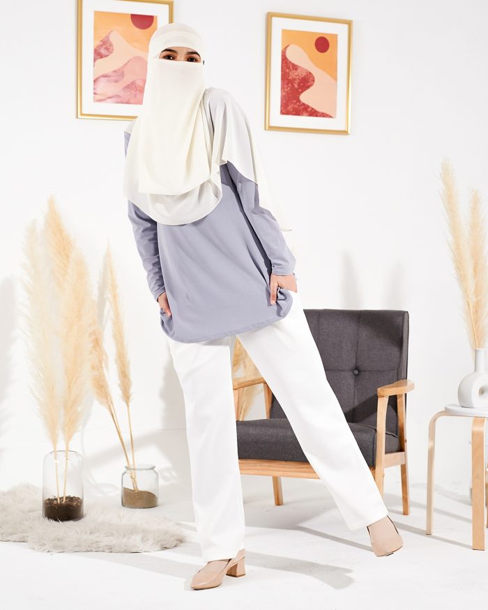 Blouse Luv Lia - Periwinkle Purple