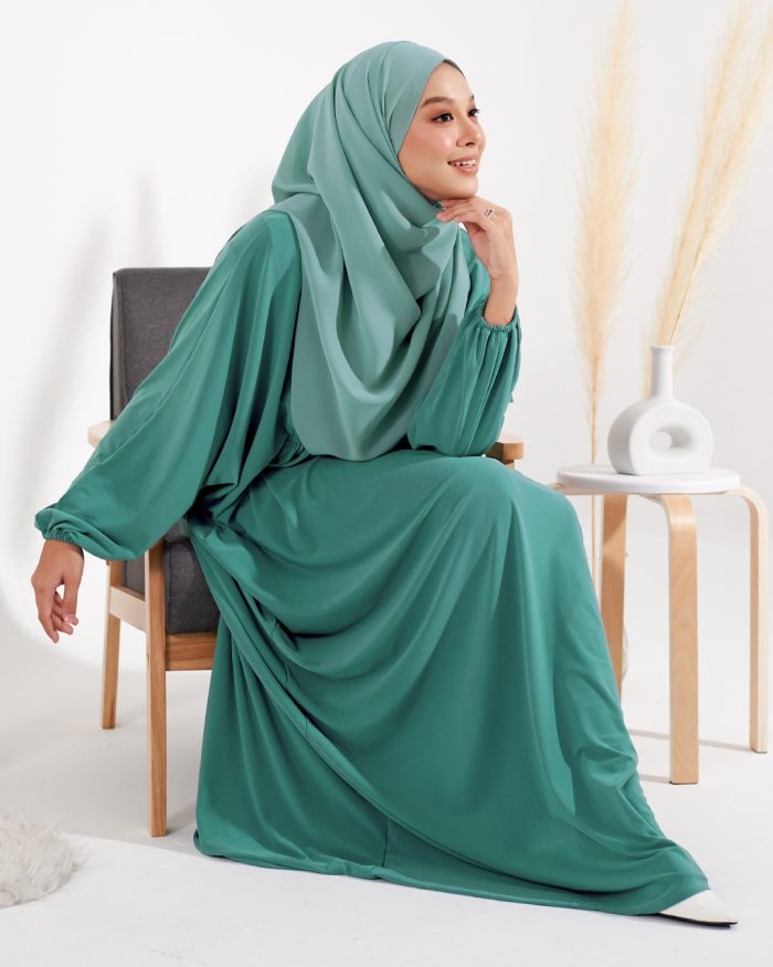 Kaftan Lora - Pine Green - Image 4