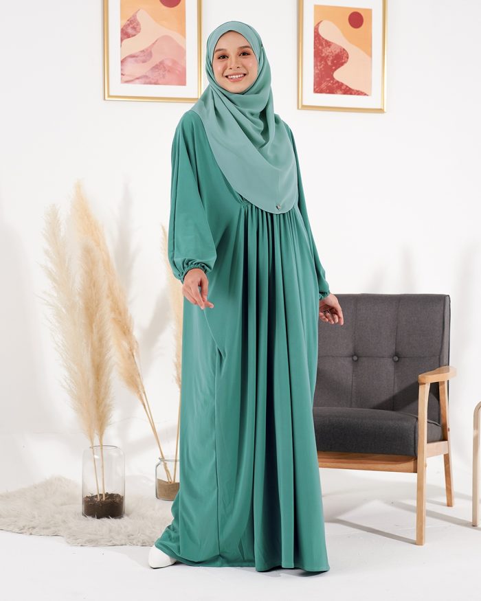 Kaftan Lora - Pine Green - Image 2