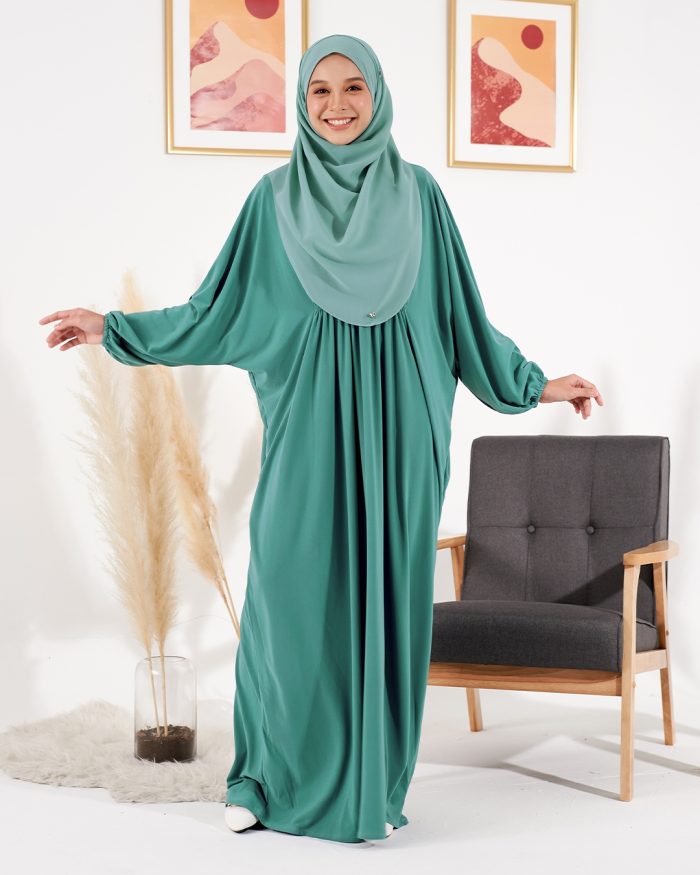 Kaftan Lora - Pine Green - Image 3