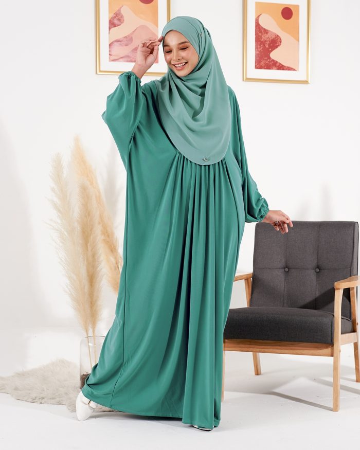 Kaftan Lora - Pine Green