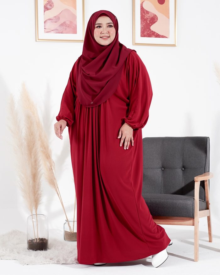 Kaftan Lora - Ruby Red - Image 2