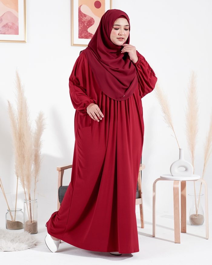 Kaftan Lora - Ruby Red - Image 3