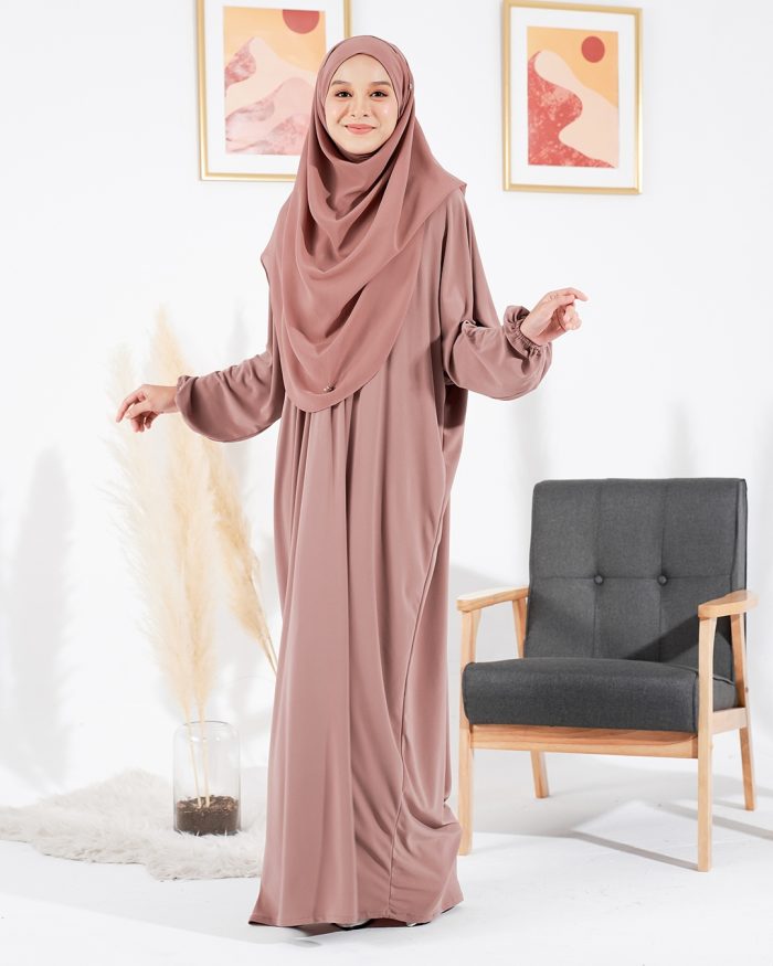 Kaftan Lora - Mauve Taupe