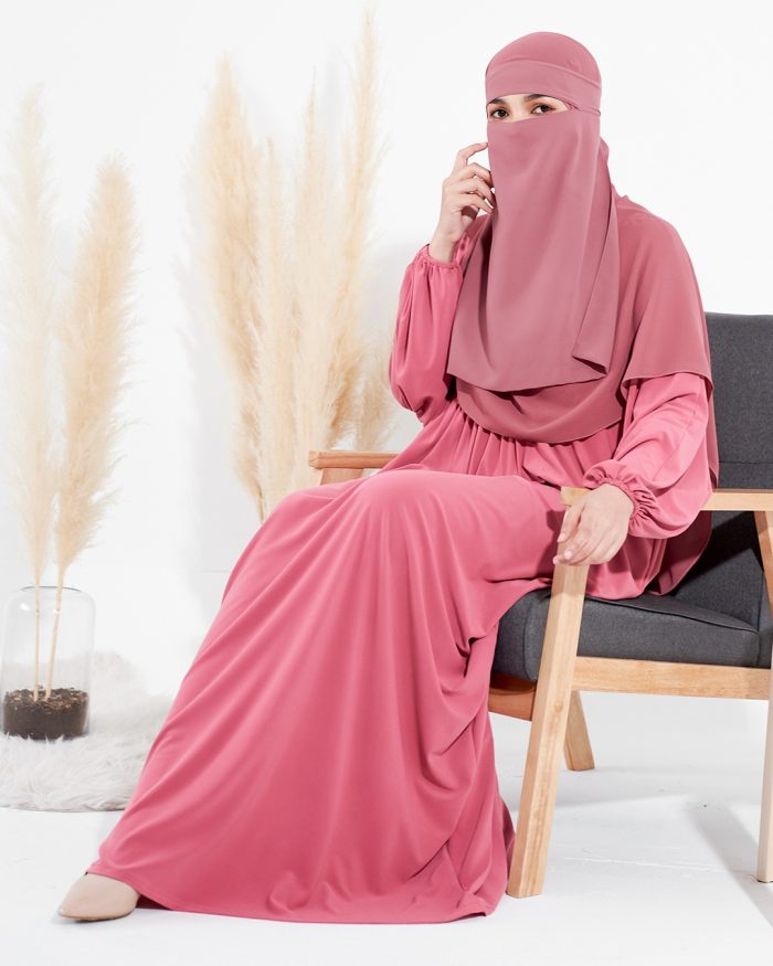 Kaftan Lora - Punch Pink - Image 4