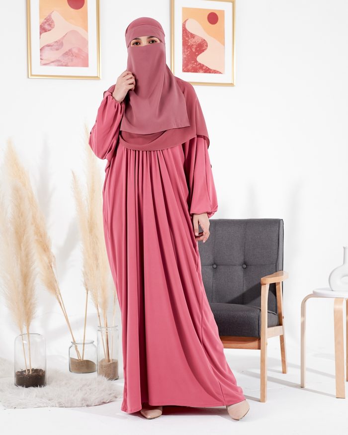 Kaftan Lora - Punch Pink - Image 2