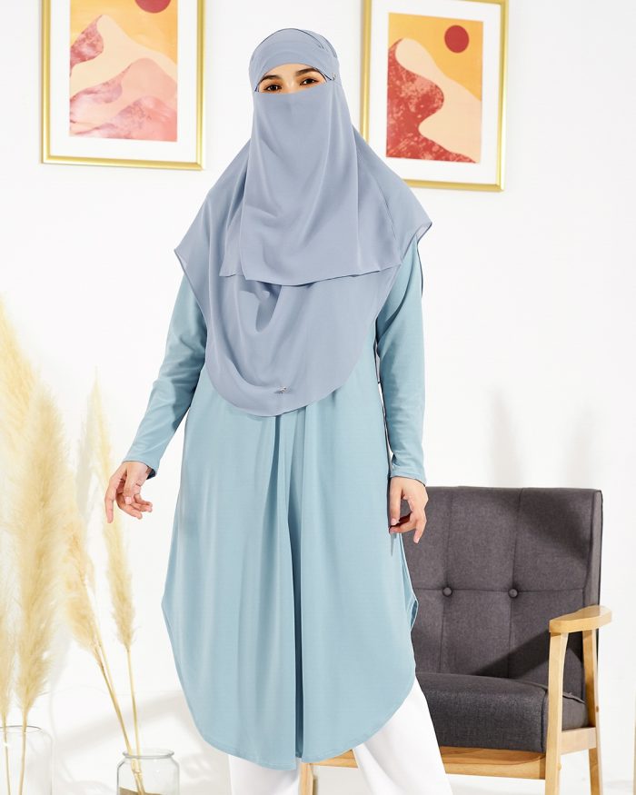 Tunic Lea - Powder Blue - Image 3