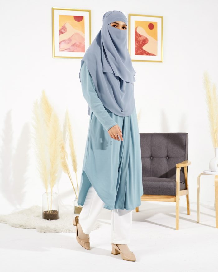 Tunic Lea - Powder Blue - Image 2