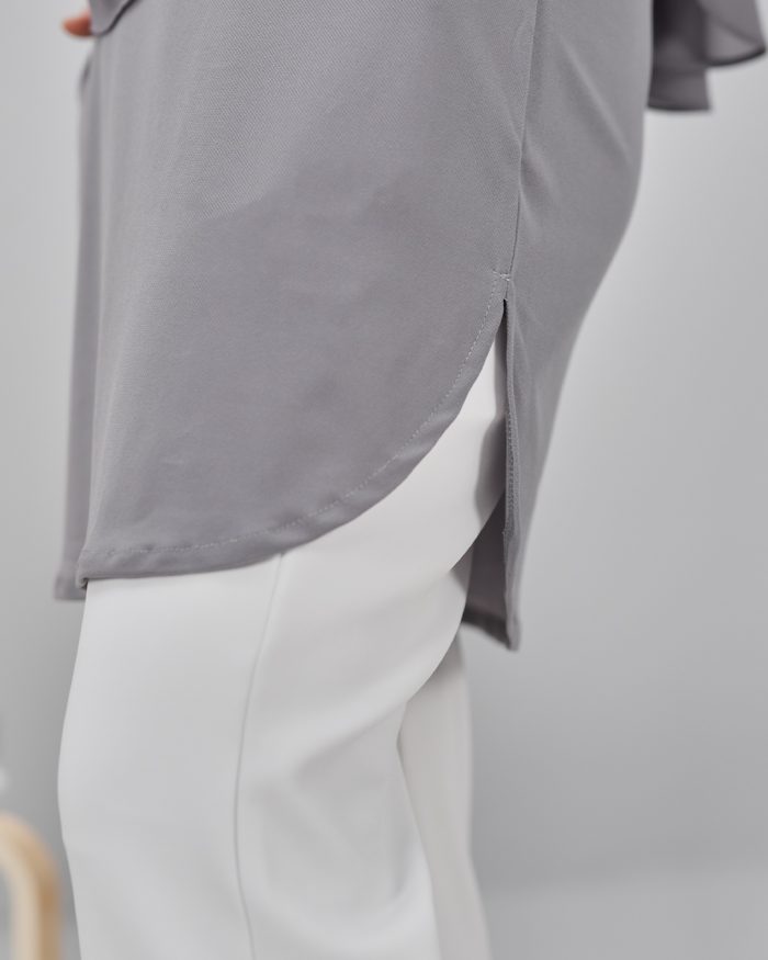 Blouse Laiqa - Cloudy Grey - Image 5