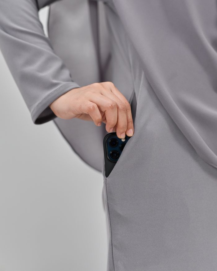 Blouse Laiqa - Cloudy Grey - Image 4