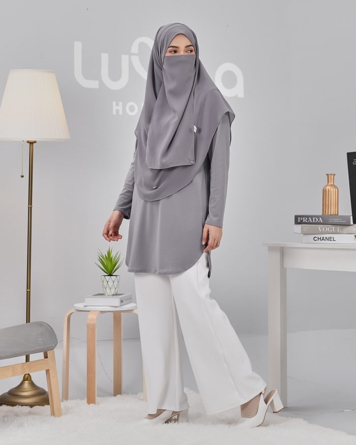 Blouse Laiqa - Cloudy Grey