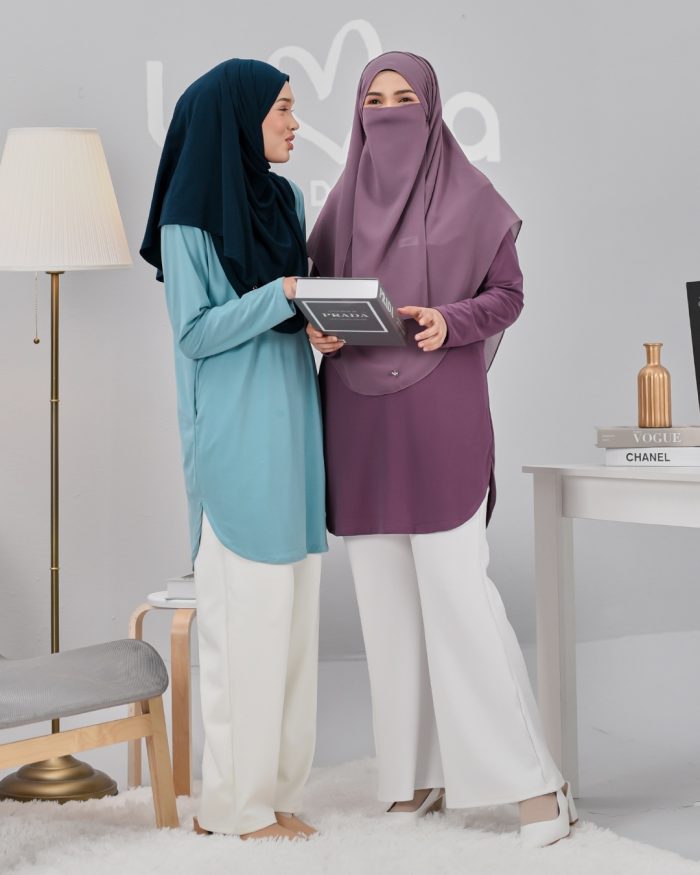 Blouse Laiqa - Cloudy Grey - Image 6