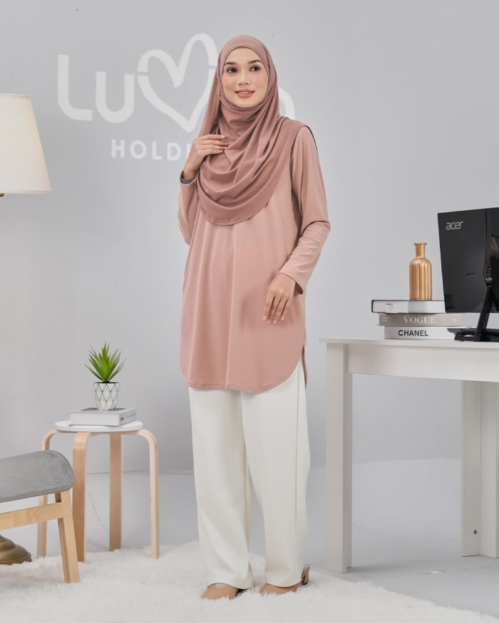 Blouse Laiqa - Peach Nude - Image 2