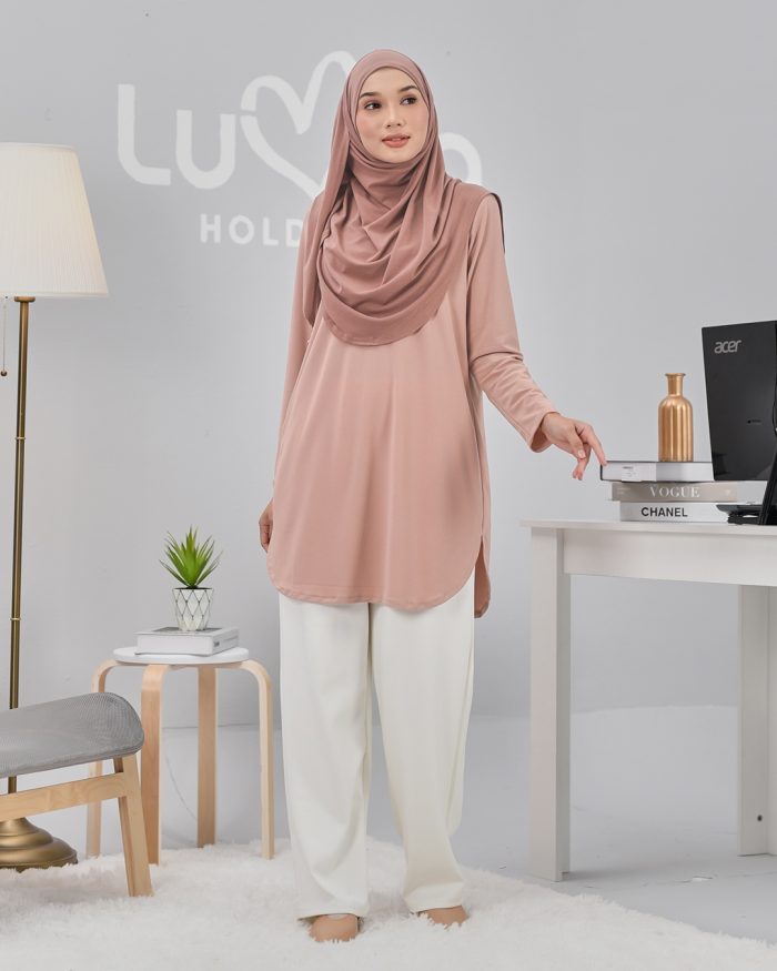 Blouse Laiqa - Peach Nude