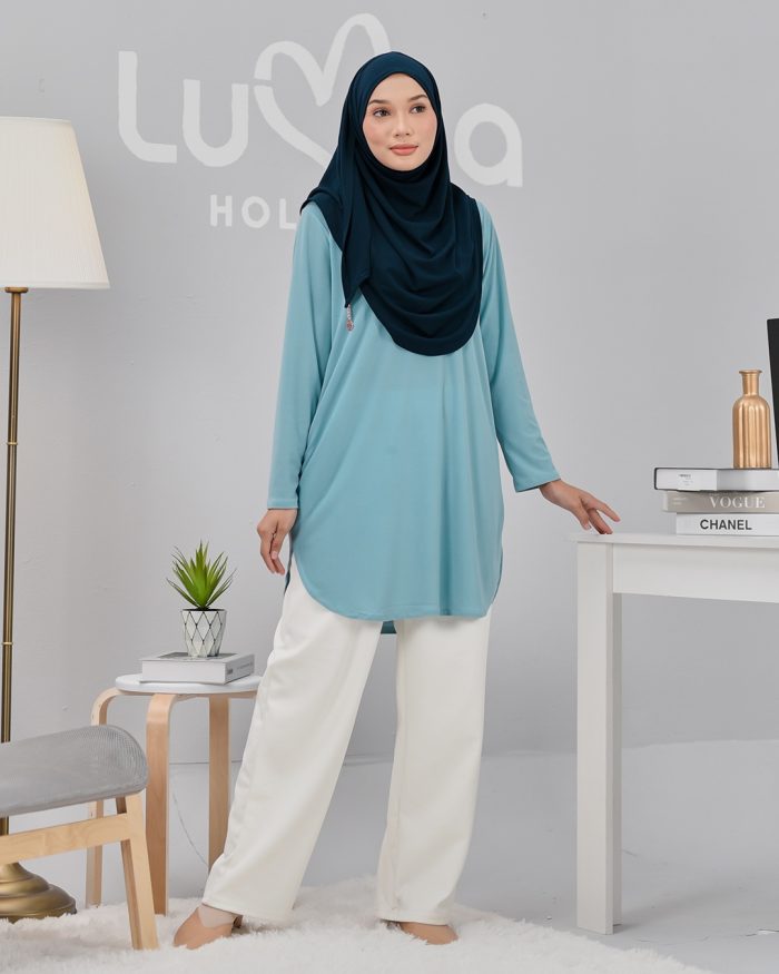 Blouse Laiqa - Powder Blue